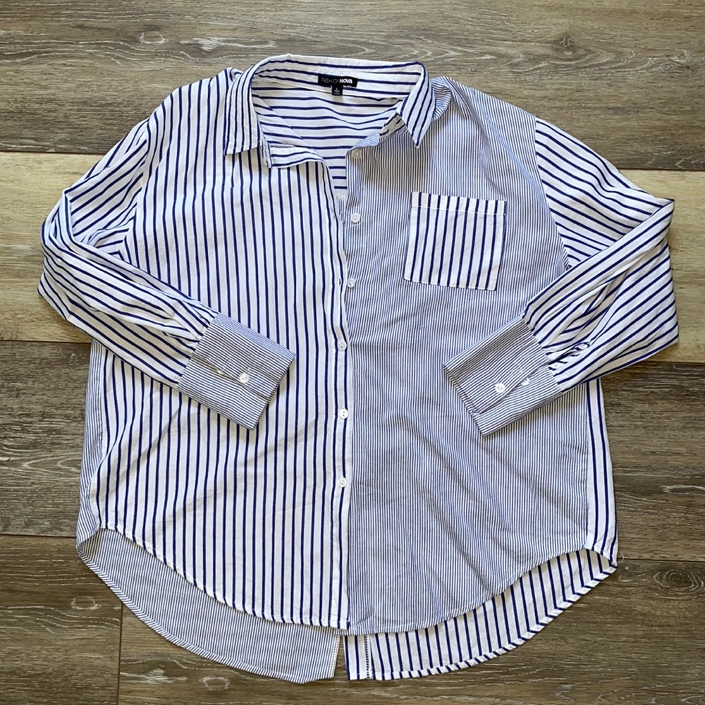 Longline button up